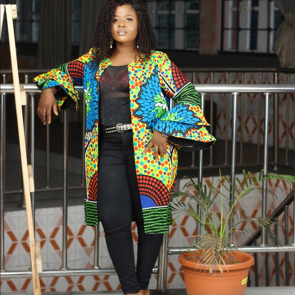 African print jacket